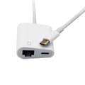 Miniatyrbillede 2 af 5: Type C til Ethernet-adapter USB C til RJ45 Ethernet LAN Kablet Netværkskonverter 100 Mbps til Type C Mo