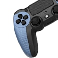 Miniatyrbillede 11 af 11: Trådløs Spilkontroller Dobbelt Vibration Præcis Kontrol Bluetooth Gamepad med Lysbjælke til PS4 Camouflage Blå