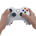 Pikkukuva 9 / 11: Pelikonsoli Xbox 360:n ohjain, langaton ohjain Bluetooth-yhteydellä (valkoinen)