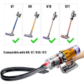 Miniatyrbilde 2 av 5: Fleksibelt lansedyse kompatibelt for Dyson V15 V11 V10 V8 V7, fleksibelt munnstykke forlengelsesslange for bilrengjøringssett