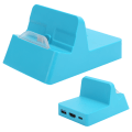Miniatyrbilde 8 av 11: HDMI-ladingdokk Type‑C til HDMI videokonverterer adapter ladestasjon stativ