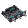 Miniatyrbilde 4 av 11: 2.1 Kanals Bluetooth Forsterkerkort Diskant Bass APP Kontroll Bluetooth 5.1 Forsterkermodul