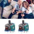 Miniatyrbild 11 av 11: 2 st Analoga Pinne 3D Joystick Ersättning för PS4-Kontroller