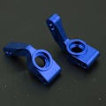 Miniatyrbillede 7 af 9: RC Aluminium Alloy L&R Ratstyrenav Hubbærerbeslag til TRAXXAS SLASH 2WD (Mørkeblå)