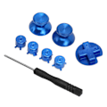Miniatyrbild 3 av 11: Kontrollknappar för reparation av Switch Pro - Metall, DIY-utbyte, Joystick, ABXY, D-Pad, Tangenter