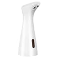 (Vit) Automatisk Tvåldispenser - Vit - ABS - 200ml - Vattentät - Modern Design