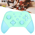 Miniatyrbillede 10 af 11: Trådløs Bluetooth Game Controller Gamepad med NFC 3D Joysticks til Nintendo Switch Pro Emerald Green