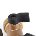 Miniatyrbilde 7 av 11: Messing Vannkran Adapter 2 Veis Y-Form 3/4 Slangekobling Hagevanning (Amerikansk Standard)