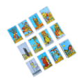 Miniatyrbild 10 av 11: Original Tarotkortlek Klassisk Traditionell Standard Tarotkortlek Tarotkortset Med Engelsk Manual