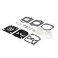 Miniatyrbilde 4 av 11: Trimmer Forgasser Reparasjonssett Carb Pakning Primer Pære Sett for Stihl HS45 FS38 FS55 Plenklipper