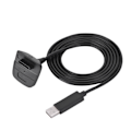 Pikkukuva 1 / 9: Microsoft Xbox 360:lle langaton ohjain USB-laturi nopea latauskaapeli (musta)