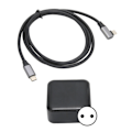 Miniatyrbild 10 av 11: HD Multimedia Interface TV-dock 3-i-1 4K Laddningsdockningsadapter med USB 3.0-port för Switch OLED Smartphone 100‑240V EU-kontakt