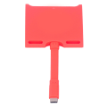 Miniatyrbild 5 av 11: Skärmspegling Dock Adapter HDMI OLED Skärm Dock Adapter Röd
