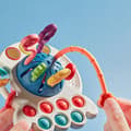 Montessori-leker for spedbarn 12-18 måneder, babyleker 6-12 måneder, sensoriske D
