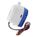 Miniatyrbillede 6 af 11: Automatisk Bilgepumpe med Stødsikkerhed, Mini Multifunktionel DC Neddykbar Pumpe med Flydeskifte 24V 1.6A 4A Sikring