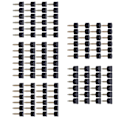 Miniatyrbild 8 av 10: 120-dels Set med Högklackade Spetsar - Hållbara TPU Polyuretan & Järn Reparationslösningar för Skor