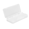 Miniatyrbild 10 av 11: 4-i-1 Spelkortfodral Dammsäkert Bärbart PP Spelkassett Förvaringslåda för Switch Transparent Vit