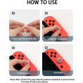 Miniatyrbild 4 av 5: 4 st Söta Tumgreppskåpor Kompatibla med Switch/Switch OLED/Switch Lite Konsol, Mjuk Silikon Analog Stick Knappskydd för Joy-Con-Kontroller, Joys