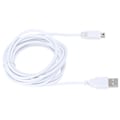 Pikkukuva 10 / 11: 5 kpl 3m USB-datakaapeli WIIU-pelikonsolille latausjohto pelikonsolilisävarusteet