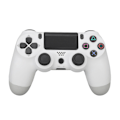 Miniatyrbillede 10 af 11: Trådløs Spilkonsol Multifunktionel Dobbelt Vibration Bluetooth Gamepad til PS4 Spilkonsoller Hvid