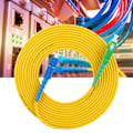 Miniatyrbilde 3 av 8: Premium 10m PVC Single Mode Fiberoptisk Patchkabel SC APC til SC UPC Nettverkskabel