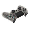 Miniatyrbillede 5 af 11: Fjernbetjening Joystick Gamepad Følsomme Knapper Ægte Vibration Forhindrer Glidning Trådløs Spilkonsol til Computer Telefoner Transparent Grå