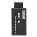 Miniatyrbilde 1 av 11: N64 til HD Multimedia Interface-konverter 1080p støtte PAL NTSC videospill adapter med 3,5 mm grensesnitt
