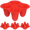 4st Halloween Ghost Ice Mold Silikon Ice Maker Formar Hem Ice Making Formar