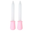 Miniatyrbilde 1 av 10: 2-pakks Silikon Overførings-pipetter - Kalibrerte væskedråpere for Laboratorium & DIY Kunst (Rosa)
