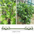 Miniatyrbild 5 av 10: (12 stycken lämpliga för 11 mm runda rör) Balkong grönsaksodling tomatstödsfäste