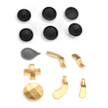 Miniatyrbild 10 av 11: Spelkontroll-Joystick- och Paddelbyte Tillbehör Ersättning för Xbox One Elite Series 2-kontroll Guld