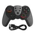 Pikkukuva 1 / 11: T17 Langaton Bluetooth-peliohjain Joystick-värinä Gyroskooppi-peliohjain Switchille Musta