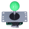 Miniatyrbilde 8 av 11: Arcade Joystick Klassisk 5-pins 8-veis Arcade Joystick Reservedeler for Xbox 360 for PS2 for PS3 Grønn