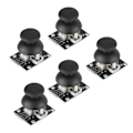 Miniatyrbild 5 av 11: 5 st Dual-axlig Joystick-modul för PS2-spelkontroll Spelkontrollspaksensor för Arduino