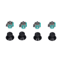 Miniatyrbillede 5 af 11: QM21070961 4-pak Analog Joystick Udskiftningsreparationssæt Holdbare Controller Udskiftningsdele til Xbox One