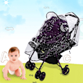 Miniatyrbild 8 av 9: Andningsbart Vattentätt Utomhus Babyvagns Regnöverdrag - Vind- och Dammskydd för Barnvagnstillbehör