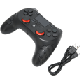 Miniatyrbillede 2 af 11: Bluetooth Trådløs Gamepad ABS Controller Joystick PC Genopladelig til PS4 Konsol Sort