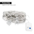 Miniatyrbilde 10 av 10: 2x2m 144 LED Dekorative Nettlys - Allsidige Innendørs/Utendørs Lyslenker for Festlige Feiringer