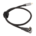 Miniatyrbild 8 av 11: 90 Graders USB-C-kabel 4K 60Hz Stöder PD100W Typ C 3.1 Gen2 Full Function USB-C Snabbladdningskabel för Steam Deck 50cm/19.7in