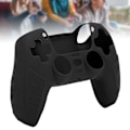 Miniatyrbilde 9 av 11: Matvarekvalitet Sklisikker Silikon Spillkonsollbeskyttelse Gamepad Håndtak Grep for PS5 Joystick (Svart)