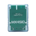 Miniatyrbilde 1 av 11: MX4SIO SIO2SD Minnekortadapter Håndlaget Stabil Erstatning Minnekortadapter for PS2 Transparent Blå