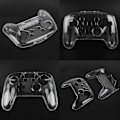 Miniatyrbilde 6 av 11: Transparent Antiskid Shell Protection Crystal Case Gamepad Cover For Switch Pro