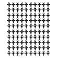 Miniatyrbilde 1 av 11: 100 stk 4/7 mm Slange Mikro Pigg End Plugger Vanningstilbehørsett for Hage Landskapsarbeid Plen