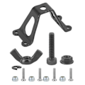 Miniatyrbild 1 av 10: 1/10 Simulerings Bakre Reservhjulshållare DIY RC Bil Tillbehör Passar för Axial SCX10 D90