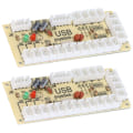 Miniatyrbilde 8 av 11: Arcade-spillkontroll USB-koder Zero Delay USB til Joystick-knapp for PC for MAME for Raspberry Pi RetroQM070913 (Dobbel)
