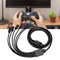 Pikkukuva 11 / 11: RGB RGBS Monitointijohto, monitoiminen, joustava, pehmeä, vakaa komponenttikaapeli 4 BNC-päillä