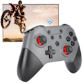 Pikkukuva 9 / 11: Langaton Bluetooth-pelikontroller peliohjain NFC 3D-ohjaimilla Nintendo Switchille ProCold Gray
