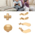 Miniatyrbild 11 av 11: 4 st Trigger-paddlar och 2 utbytbara D-pads i rostfritt stål Ersättningsdelar för Xbox One Elite Series 2