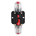 Miniatyrbilde 7 av 9: DC12V-24V Bilkretsbryter Tilbakestilling Inline Sikring Inverter Audio/Video System Beskyttelse (20A)