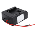 Miniatyrbilde 4 av 11: Batteriadapter for Bosch 18V Lithium Batteri Strøm Adapter Dock Strømkontakt Svart